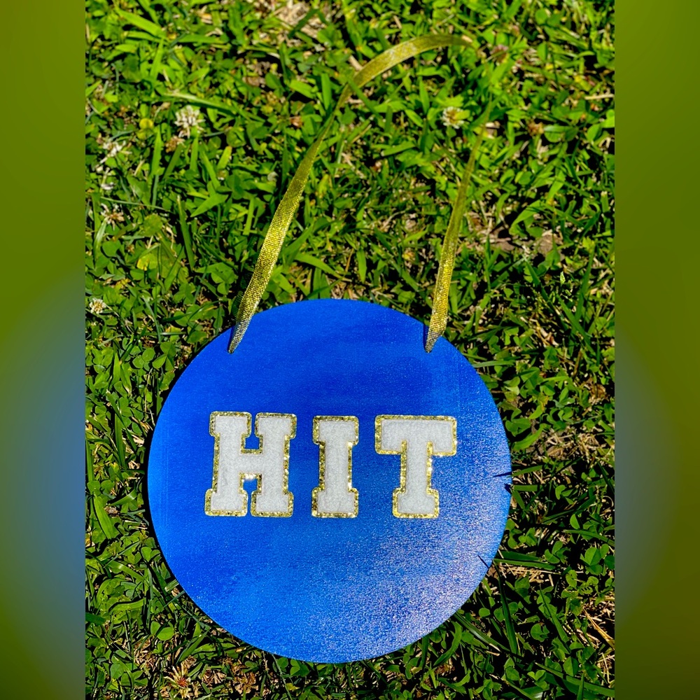Cheerleading Pin holders decor